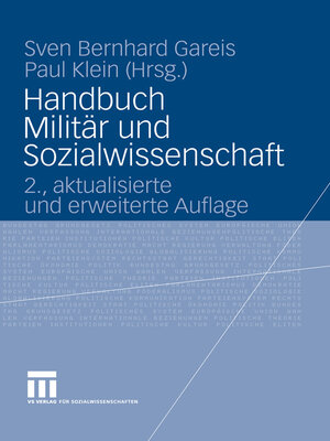 cover image of Handbuch Militär und Sozialwissenschaft